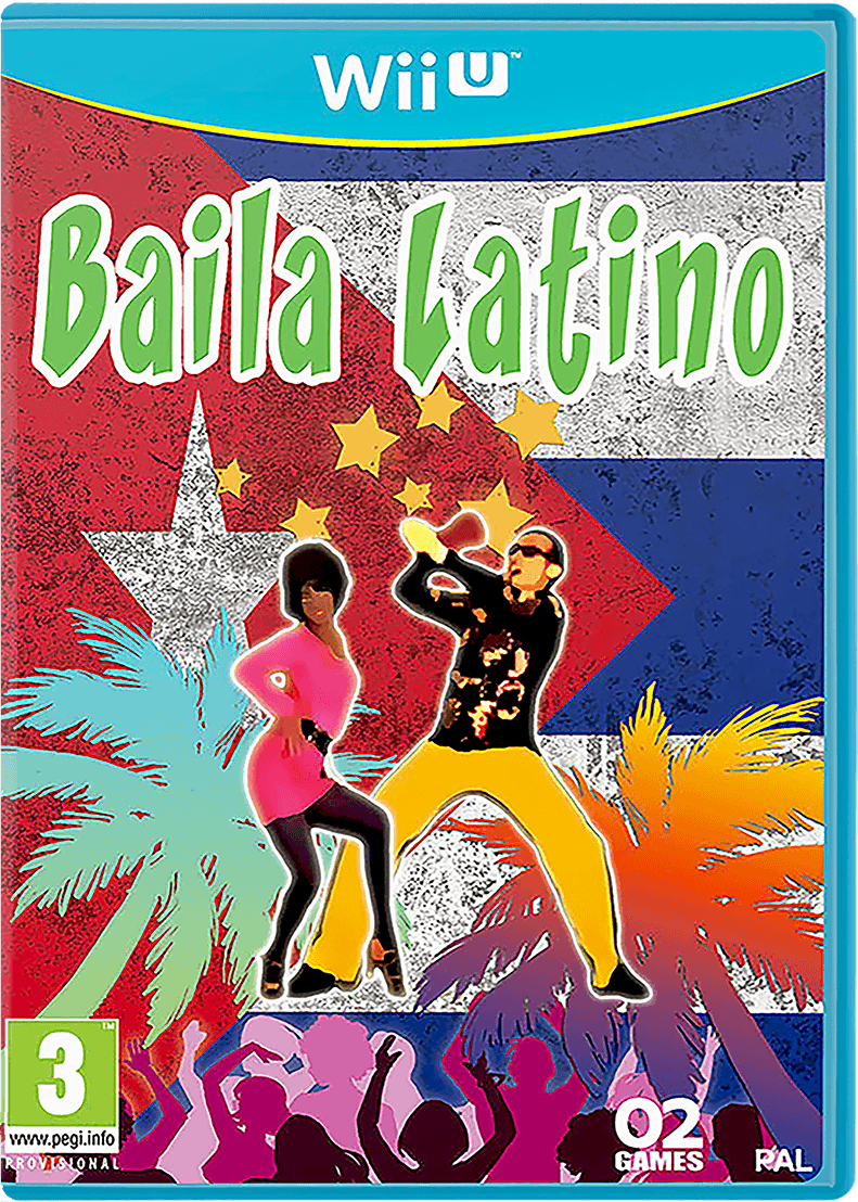 Baila Latino box art for Wii U